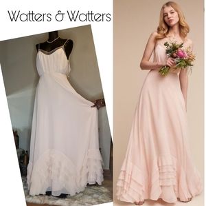 New Watters & Watters Dove Boho Maxi B-maid dress