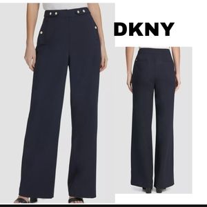 DKNY Nautical wide Flare trousers.  Sz 4