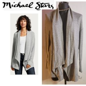 🥳Michael Stars Madison gray soft cardigan  sz Med