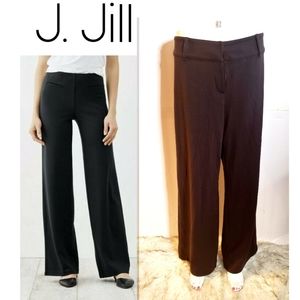 J. Jill stretch wide waist band trousers. Sz 12Pet