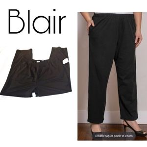 Blair elastic waste pull up pants. Plus sz 20p