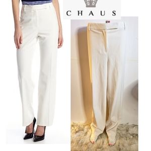 CHAUS Emma pants. New Ivory. Sz 16