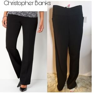 Christopher & Banks blk pants.  Sz 10 long