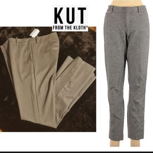 Kut from the Kloth chevron fall/wntr trousers.  Sz 8.  New.