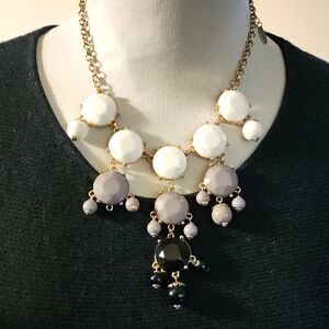 ETS jewelry - rhinestone necklace.