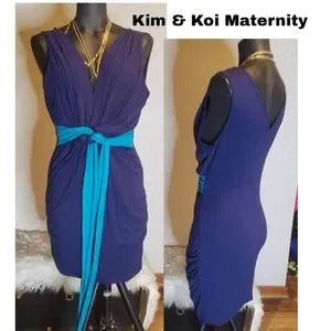 Kimi & Kai maternity dress.  Sz med