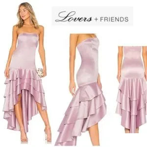 Lovers and Friends Imogen Gown in Lilac. Sz Med