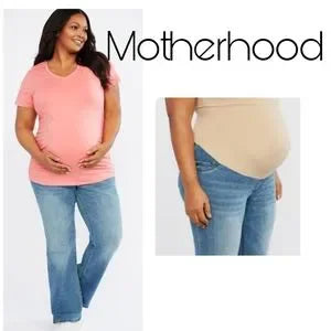Motherhood plus size maternity jeans.  Sz 2x