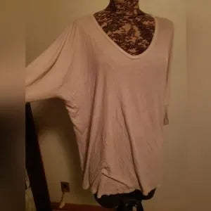 Michael lauren tee.  Blush.  Sz  Sm. Stretchy