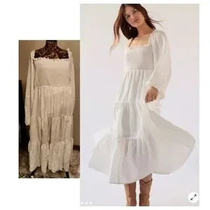 🥰UO Gabriella Tiered Midi Dress.  Sz XXL Fits 16 or 18. New