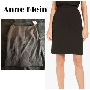 Anne Klein black skirt.  Sz 4