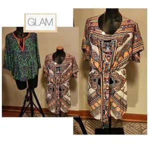 Glam beautiful boho dress.  Sz. Sm.  New