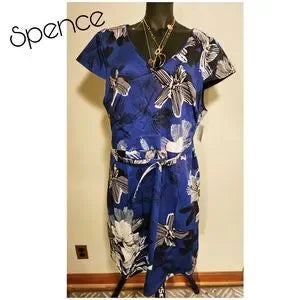 Spense floral dress.   Sz 2x