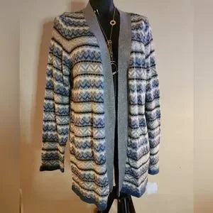 Design History striped cardigan.   Sz Large. Deal!