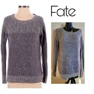 Fate Pullover Sweater. Sz Med