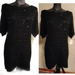 Matty M sparkle open knit dress.  Sz Sm. New