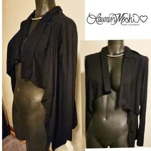 Lauren Moshi black cardigan.  Sz Sm.