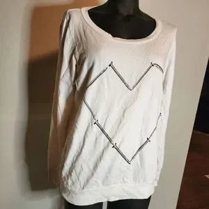 Lauren Moshi graphic top. Sz Sm