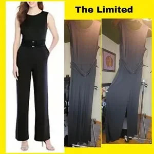 THE LIMITED D-Ring Belt Jumpsuit. Sz XL