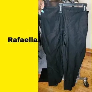 Rafaella pull up sheen trousers.  Sz 16w