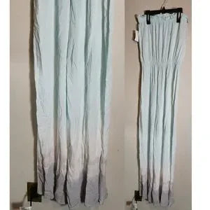 Tie-dye jumpsuit.  Pretty colors.  Sea blue/gray/white. Sz Med