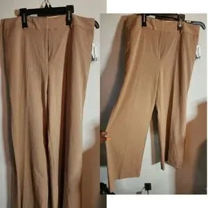 The Limited flat front palazzo pants. Sz 16.