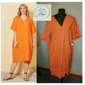 Ella Mara shirt dress.  Sz large