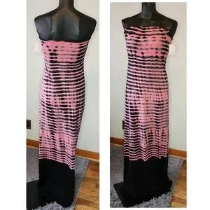 Shore tie-dye maxi dress.  Sz Sm