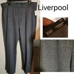 Liverpool houndstooth ponte pants. Sz 16w. Deal!!