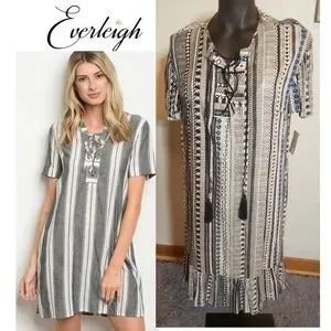 Anthropologie Everleigh gauzy shirt dress. Sz Sm