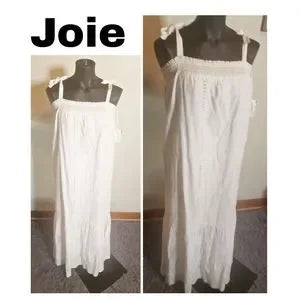 Joie eyelet smock dress. 100% cotton. Store return.  Sz Sm Org $296