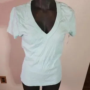 Michael Stars Aqua thick tee. Sz One Size.  Fits up to large