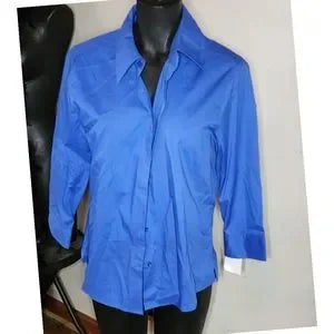 Foxcroft button down top.  Sz 12p