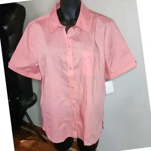 Foxcroft button down top.  Sz 14