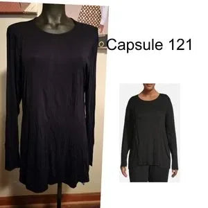 Capsule 121 long fit long sleeve top. Sz 1x.  Nwts. Org $129