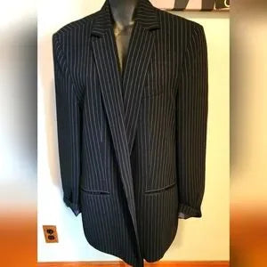 Evan Picone pinstripe blazer.  Sz 18