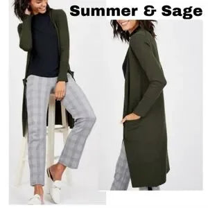 Summer & Sage

Long Buttoned Cardigan. Sz Lrg